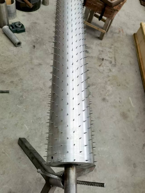 high-density pinned perforating roller for lamination high-density pinned perforating roller for lamination
