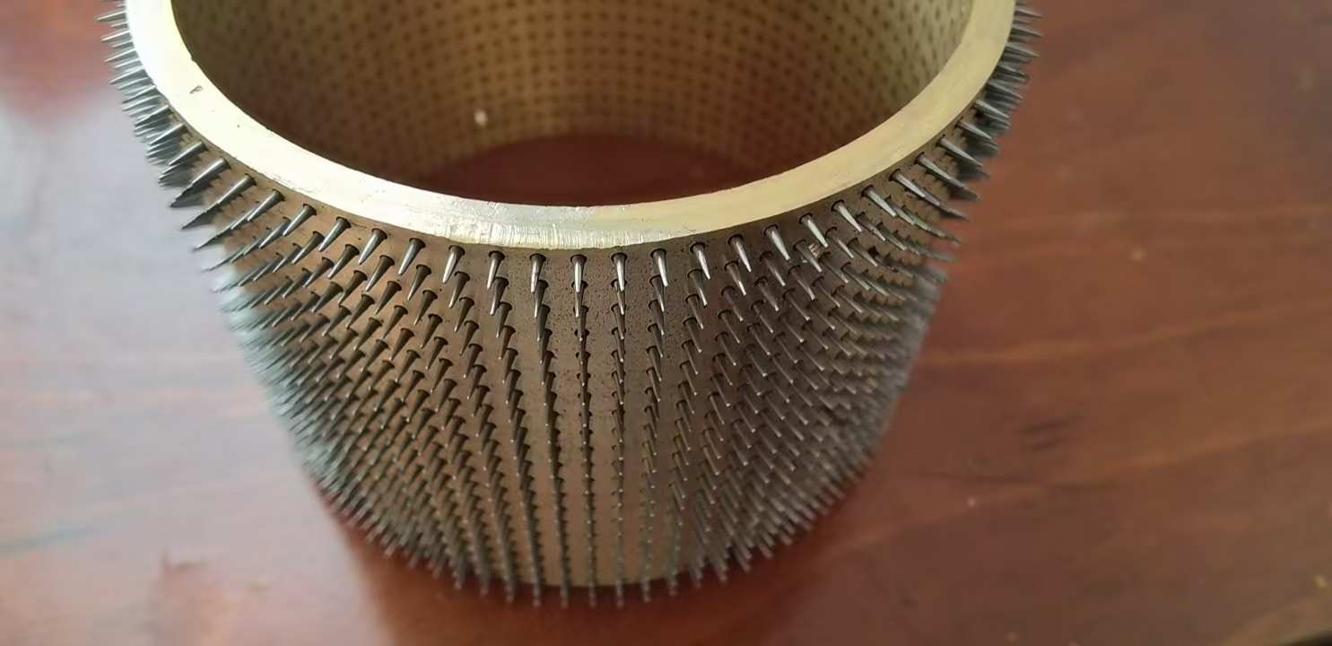 Needle Roller for Ventilation Hole Perforation in Films Needle Roller for Ventilation Hole Perforation in Films